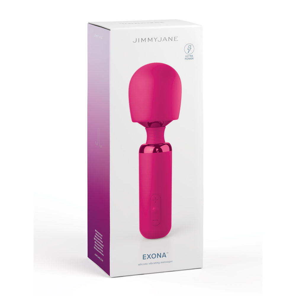JimmyJane Exona - Pink 18.3 cm USB Rechargeable Massage Wand JimmyJane