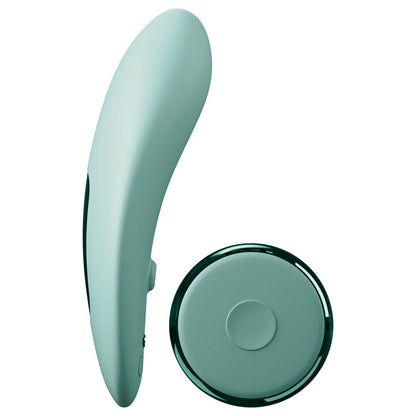 JimmyJane Ascend 3 - Teal 9 cm USB Rechargeable Stimulator with Wireless Remote JimmyJane