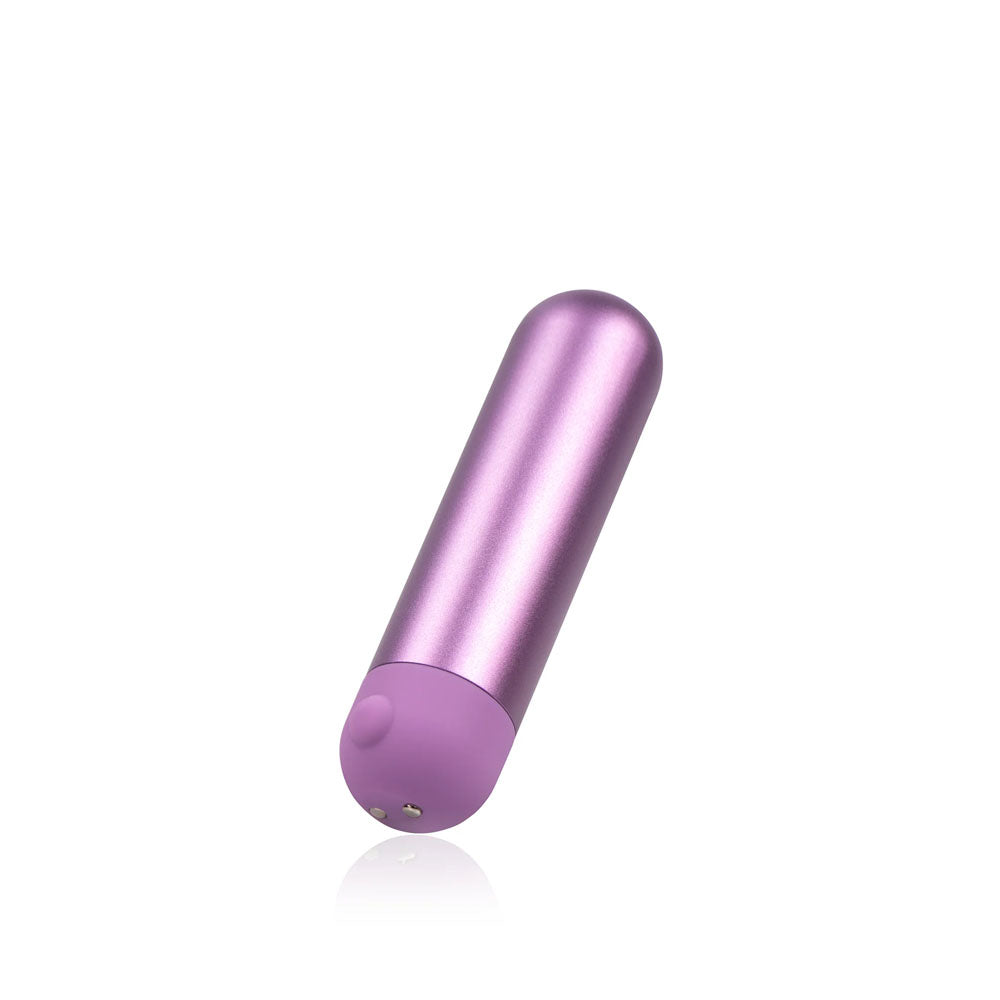 JimmyJane Mini Chroma - Purple - Purple 7.8 cm USB Rechargeable Bullet with Wireless Remote JimmyJane