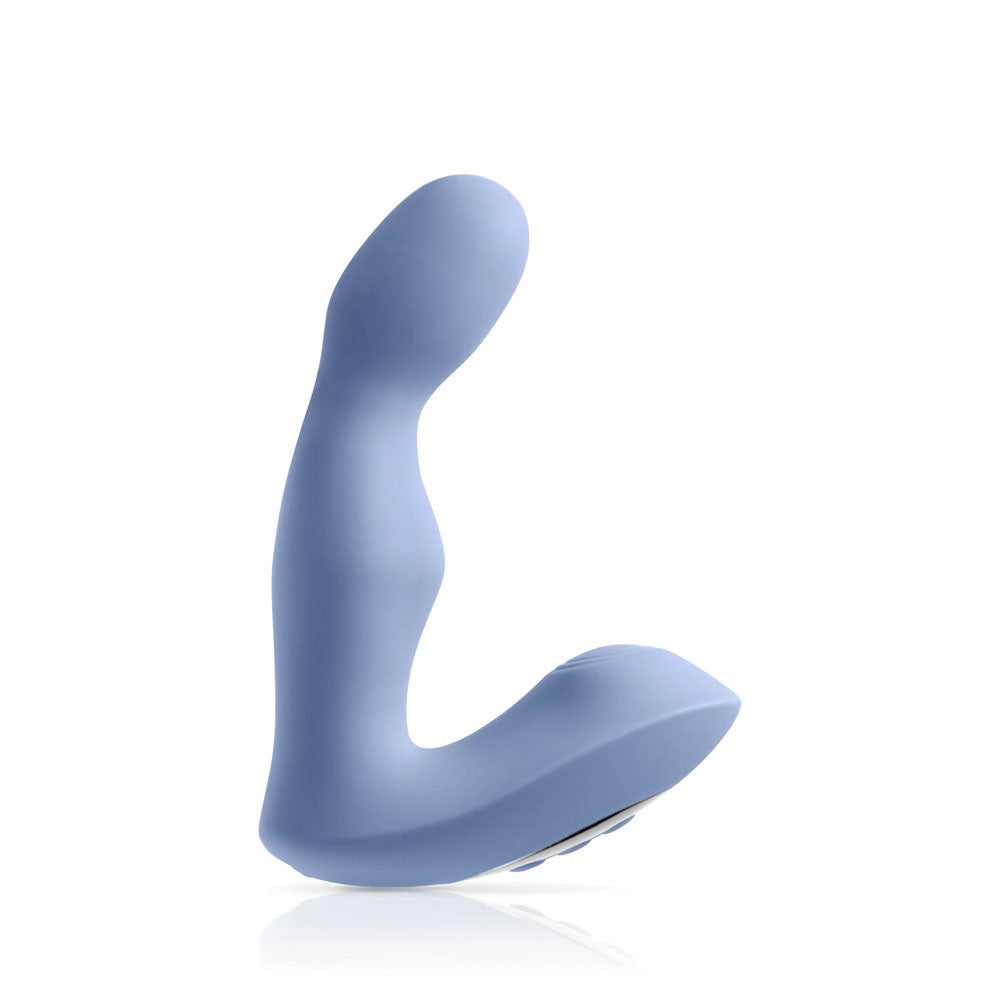 JimmyJane Pulsus P-Spot - Blue USB Rechargeable Prostate Massager with Remote JimmyJane