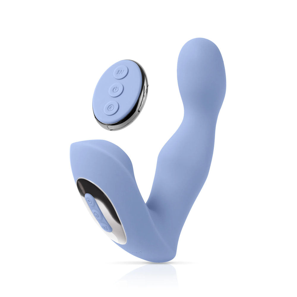JimmyJane Pulsus P-Spot - Blue USB Rechargeable Prostate Massager with Remote JimmyJane