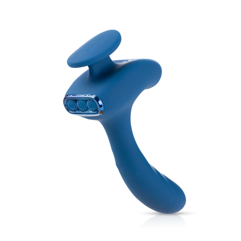 JimmyJane Solis Kyrios - Blue USB Rechargeable Prostate Massager with Remote JimmyJane