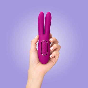 JimmyJane Solis Ascend 2 PRO - Purple 16 cm USB Rechargeable Dual Tip Stimulator JimmyJane