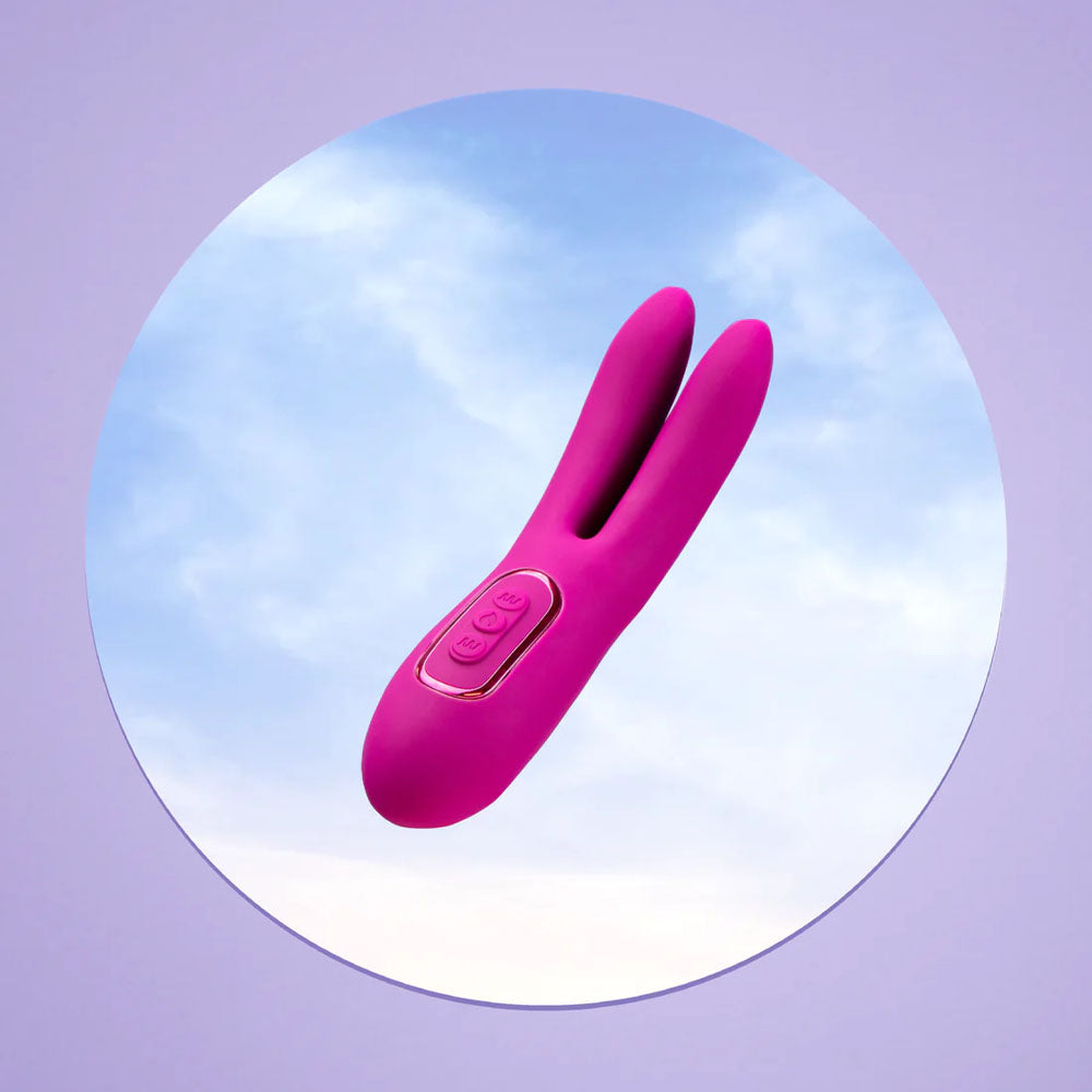 JimmyJane Solis Ascend 2 PRO - Purple 16 cm USB Rechargeable Dual Tip Stimulator JimmyJane