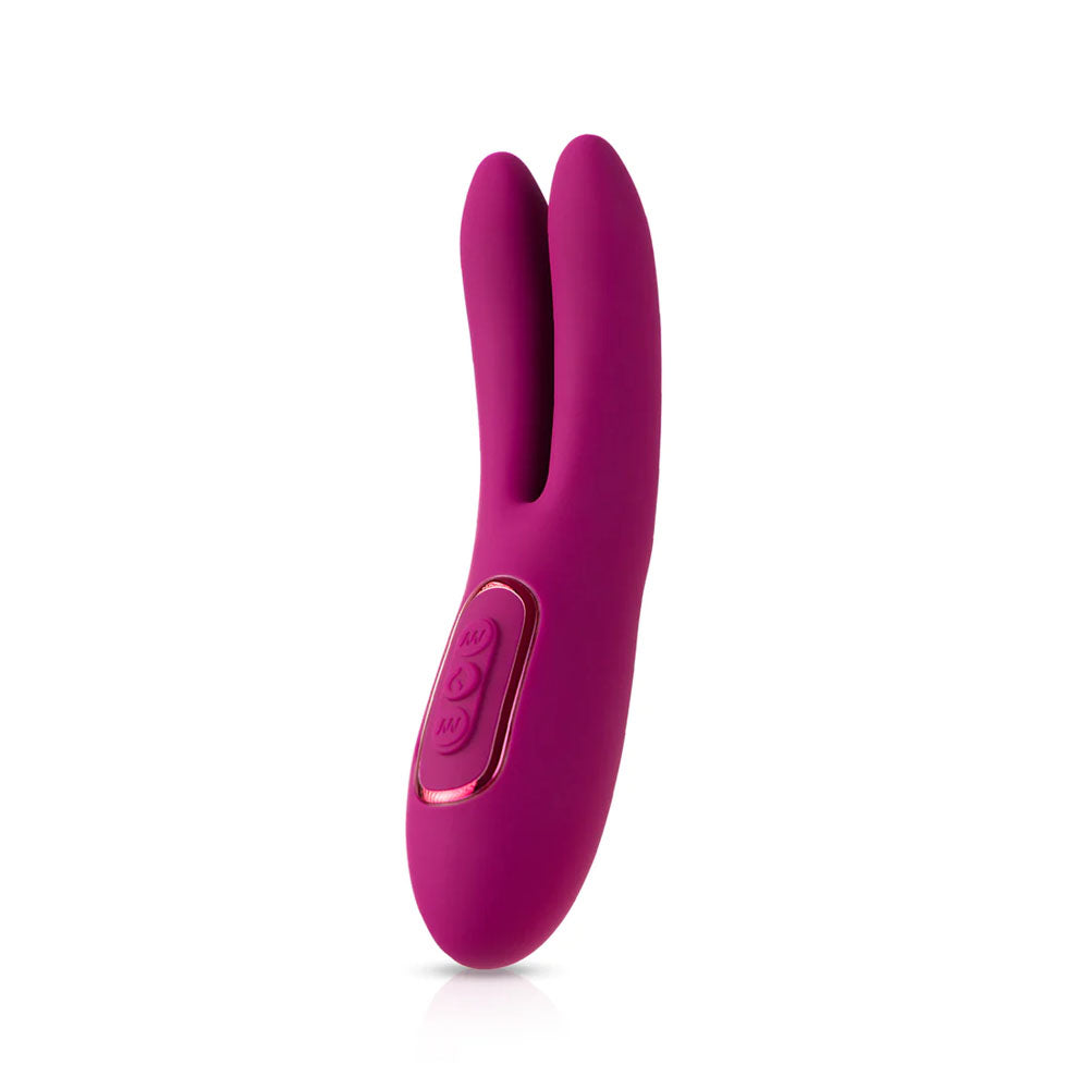 JimmyJane Solis Ascend 2 PRO - Purple 16 cm USB Rechargeable Dual Tip Stimulator JimmyJane
