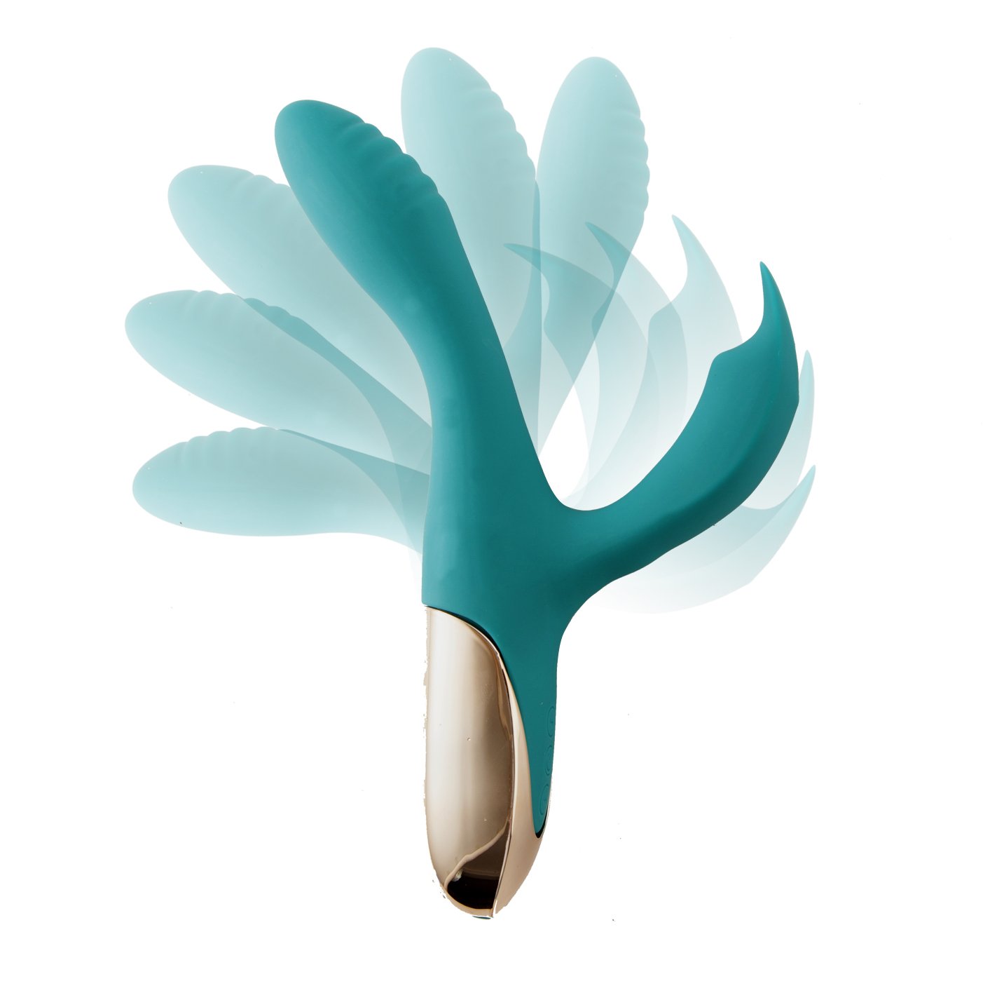 Maia Skyler - Green 21.6 cm USB Rechargeable Bendable Rabbit Vibrator Maia Toys