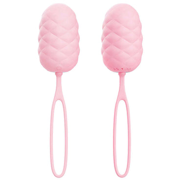 Adam & Eve PILLOW TALK EGG - Pink USB Rechargeable Vibrating Egg with Wireless Remote Control Adam & Eve