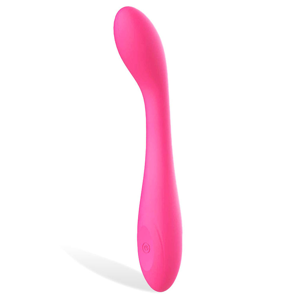 Adam & Eve Svelte Slim pink USB rechargeable vibrator 19cm - ClubX Australia