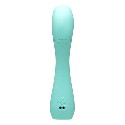 Adam & Eve GROOVY GLOW-UPS Flexie - Blue 19 cm USB Rechargeable G-Spot Vibrator Adam & Eve
