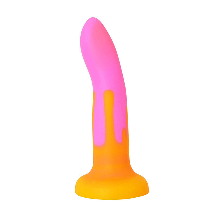 Adam & Eve CHARMED - Pink/Yellow 16.5 cm Dildo Adam & Eve