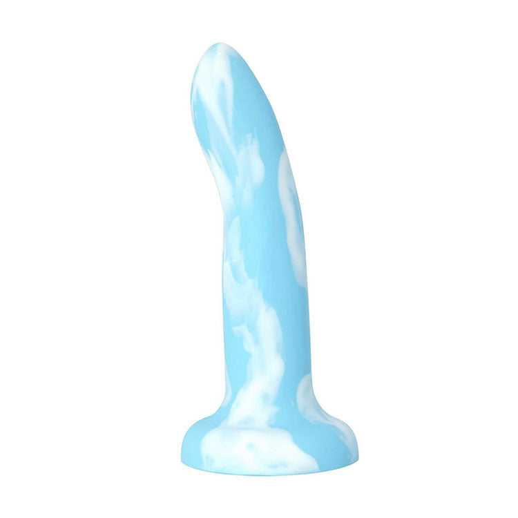 Adam & Eve WONDER - Blue/White 16.5 cm Dildo Adam & Eve