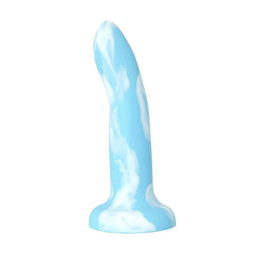 Adam & Eve WONDER - Blue/White 16.5 cm Dildo Adam & Eve