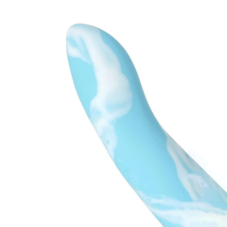 Adam & Eve WONDER - Blue/White 16.5 cm Dildo Adam & Eve