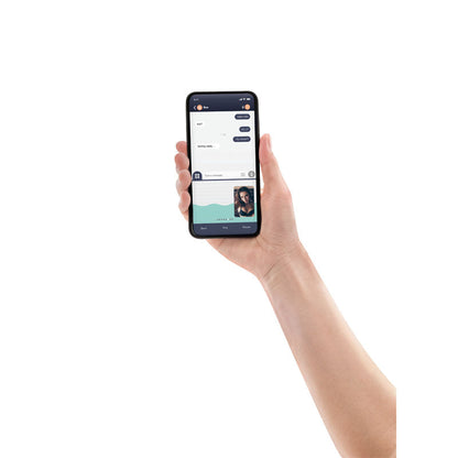 Love Distance MAG - Black Rechargeable Panty Vibrator with App Control Xgen Products