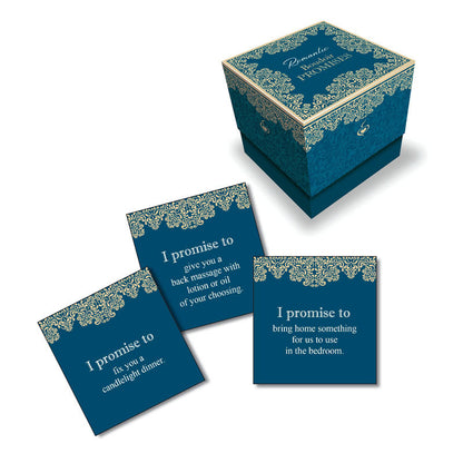 Behind Closed Doors - Romantic Boudoir Promises - Lovers Activity Cards - Set of 30 Little Genie
