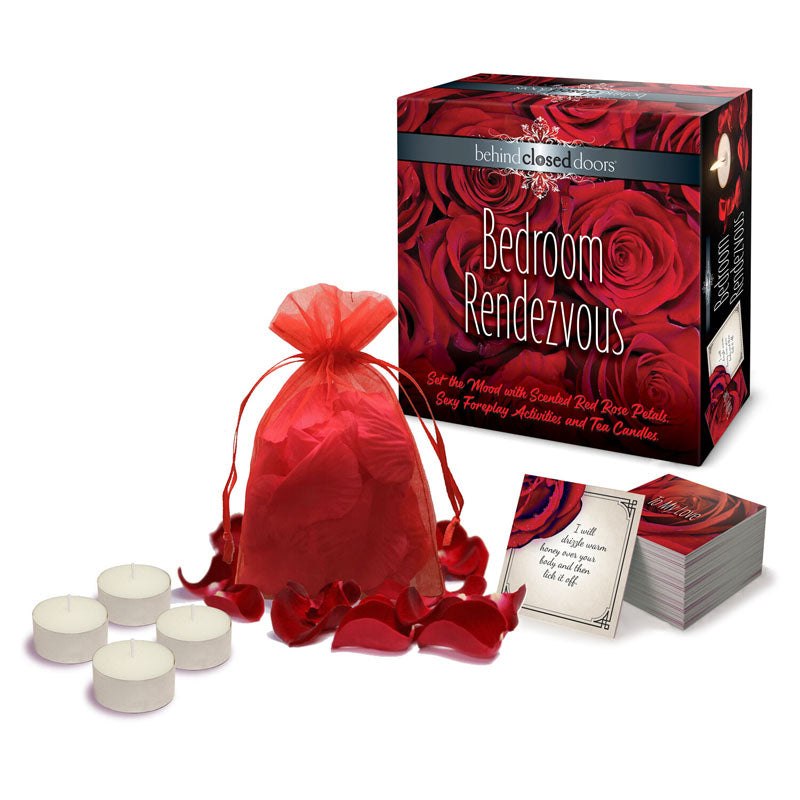 Behind Closed Doors - Bedroom Rendezvous - Couples Romantic Night Kit Little Genie