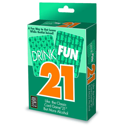 Drink Fun 21 - Adult Drinking Party Game Little Genie