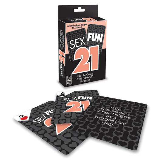 Sex Fun 21 - Adult Card Game Little Genie