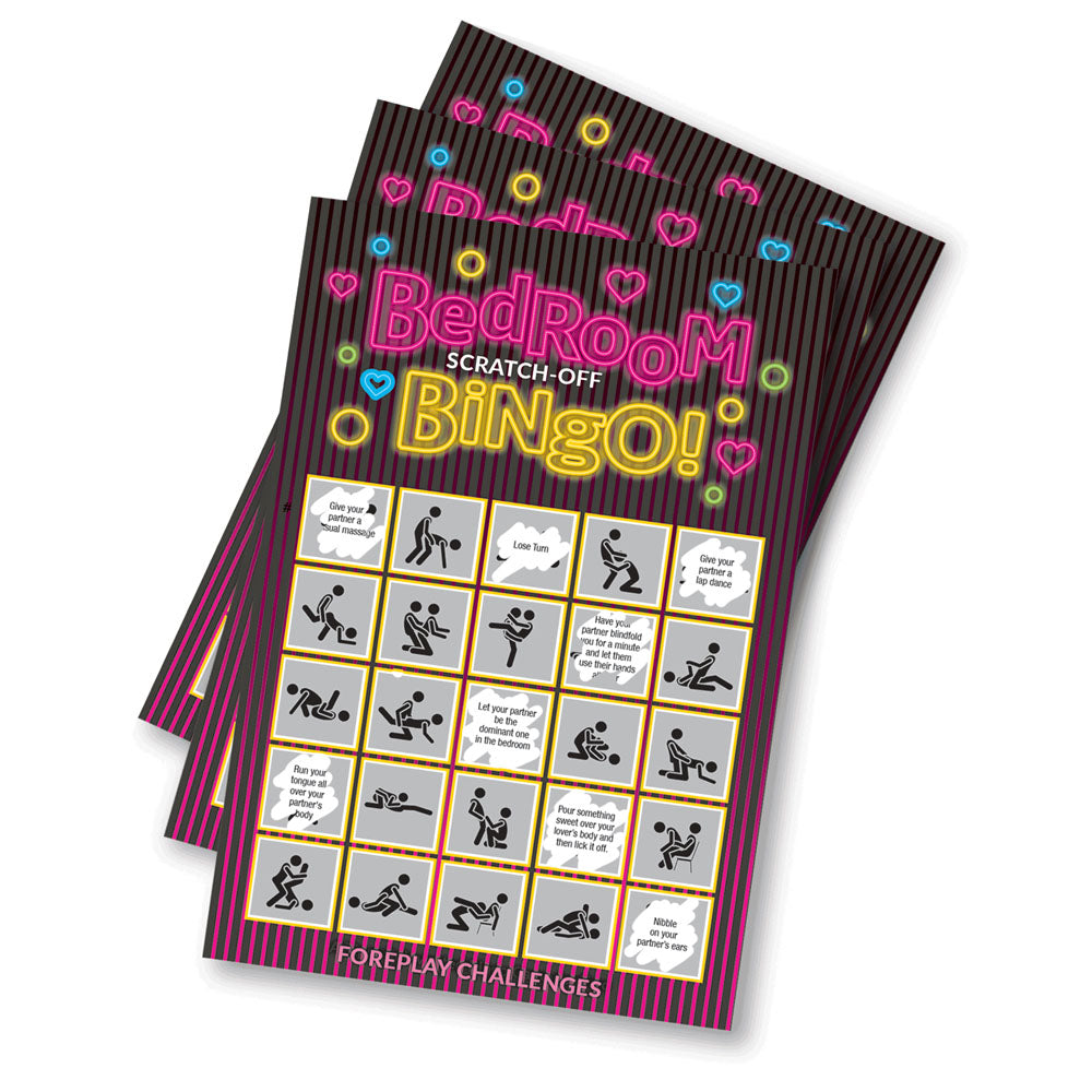 Bedroom Bingo - Foreplay Scratcher Card Little Genie