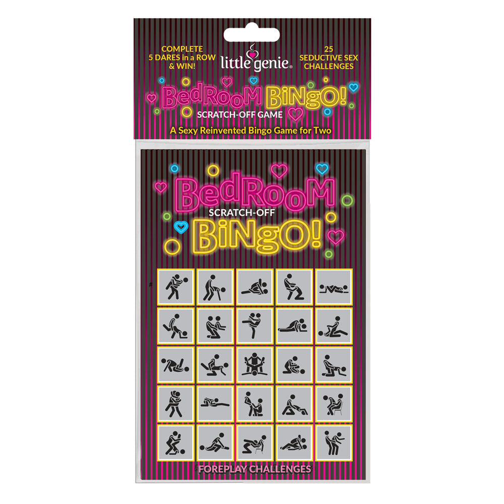 Bedroom Bingo - Foreplay Scratcher Card Little Genie