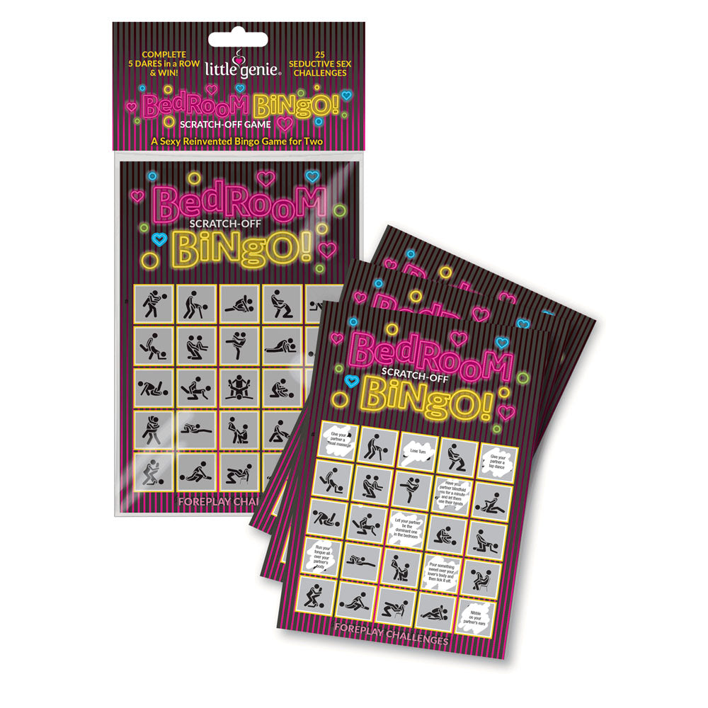 Bedroom Bingo - Foreplay Scratcher Card Little Genie
