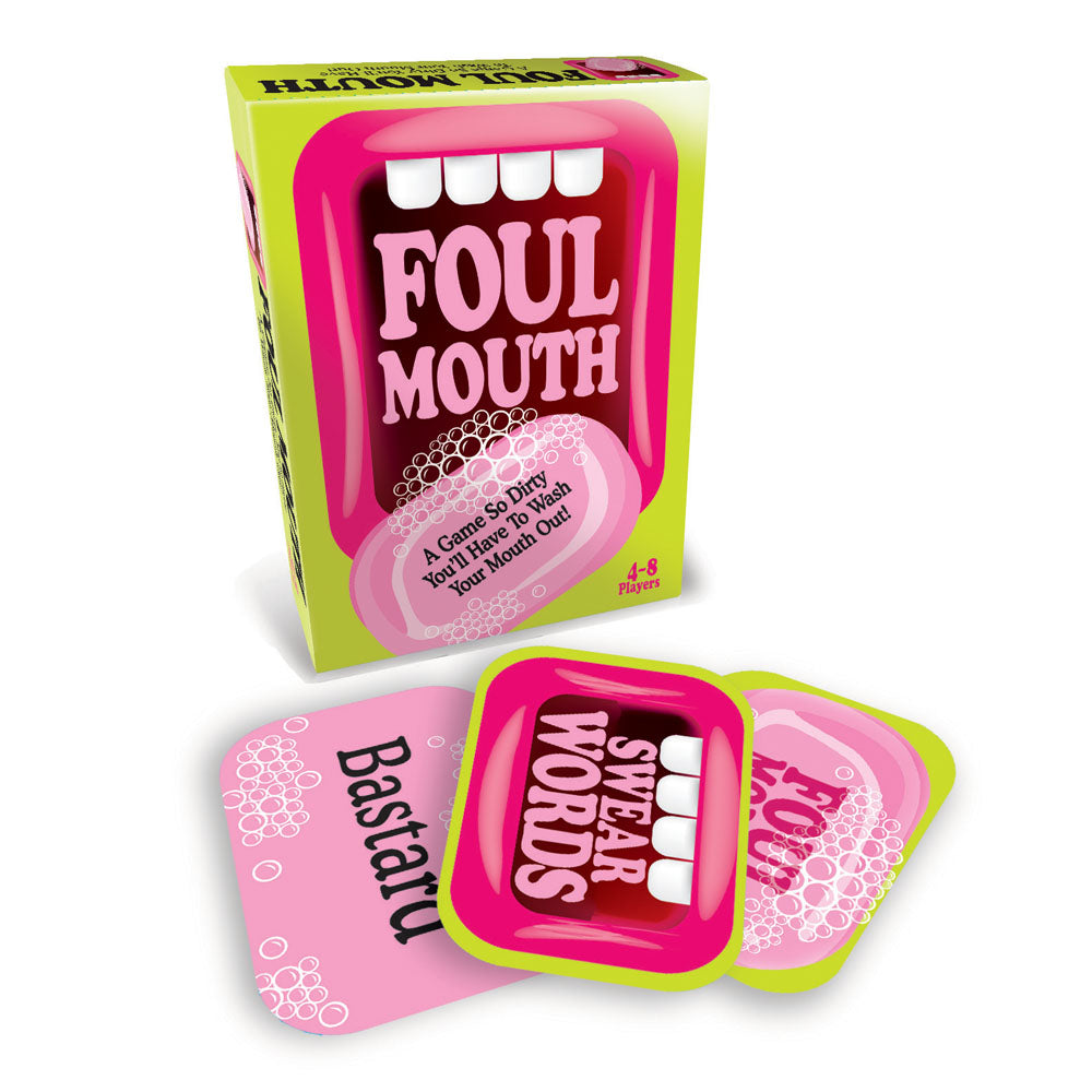 Foul Mouth - Novelty Card Game Little Genie