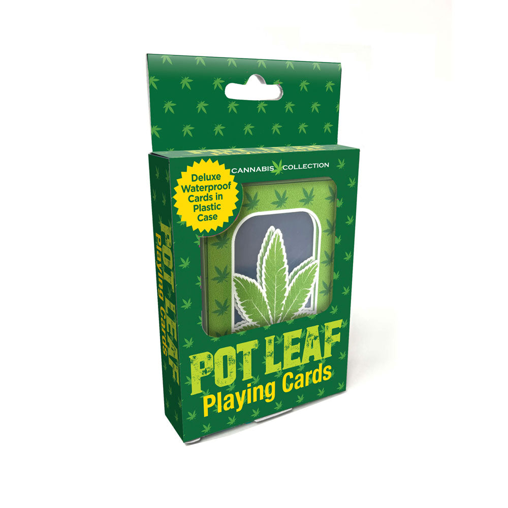 Pot Leaf Playing Cards - Waterproof Novelty Playing Cards Little Genie
