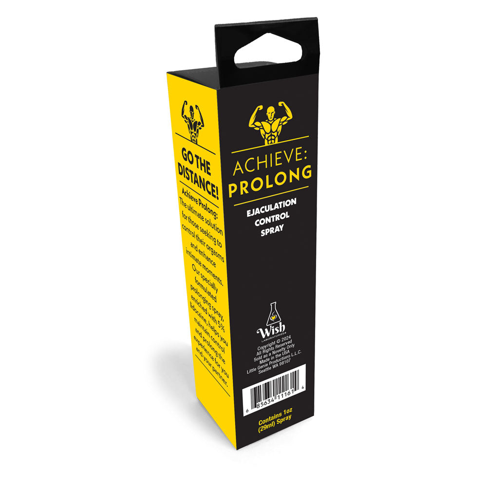 Achieve: Prolong - Ejaculation Control Spray for Men - 29 ml Spray Little Genie