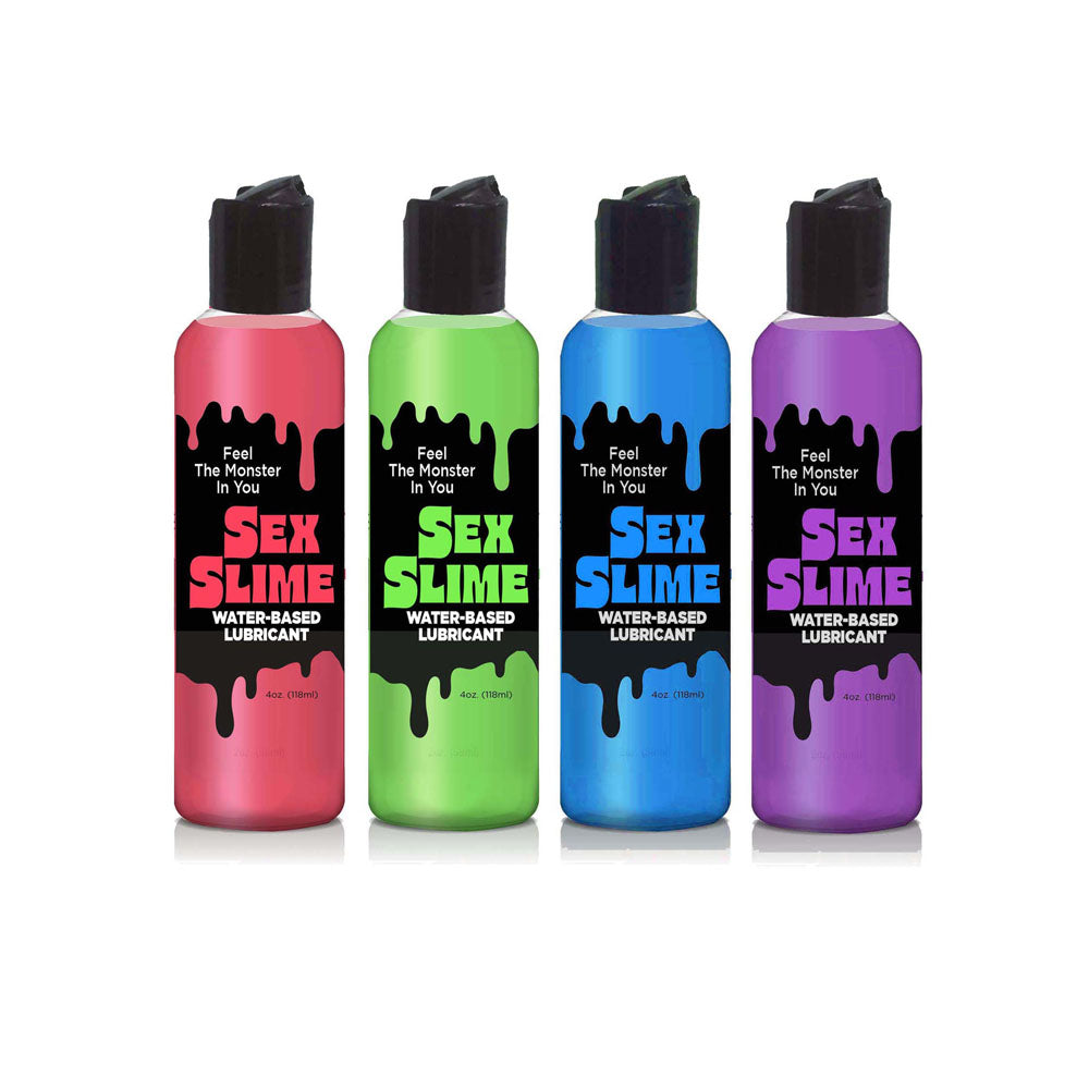 Sex Slime - Green - Green Water Based Lubricant - 60 ml Bottle Little Genie