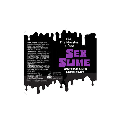 Sex Slime - Purple - Purple Water Based Lubricant - 120 ml Bottle Little Genie