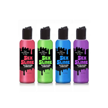 Sex Slime - Purple - Purple Water Based Lubricant - 60 ml Bottle Little Genie