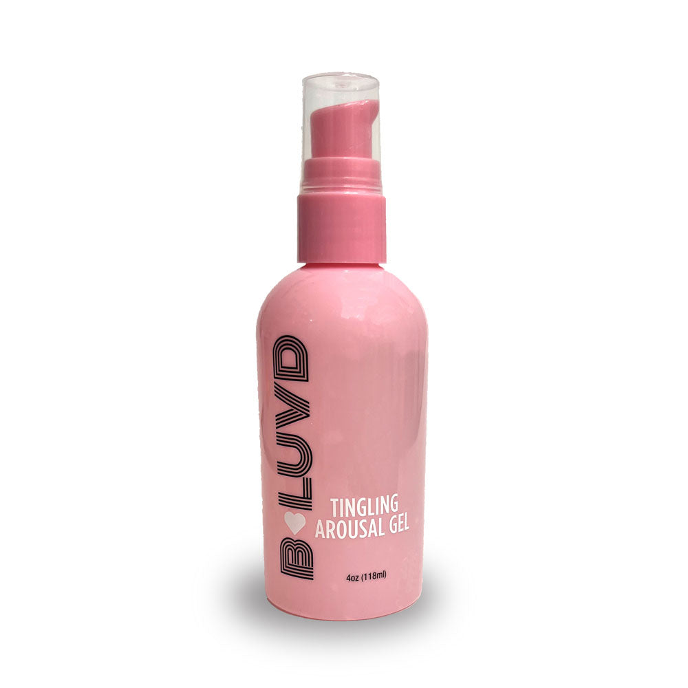 B-LUVD Tingling Arousal Gel - Water Based Unisex Arousal Gel Lubricant - 118 ml Bottle Little Genie