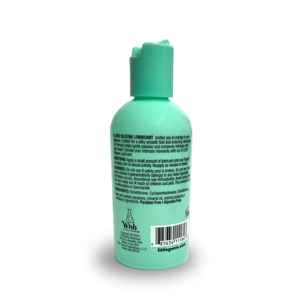 B-LUVD Silicone Lubricant - Silicone Lubricant - 118 ml Bottle Little Genie