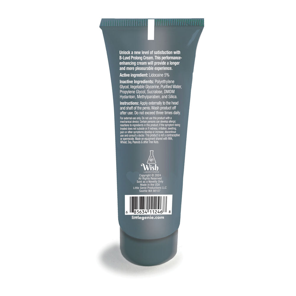 B-LUVD Erection Prolong Cream - Male Desensitising Cream - 59 ml Tube Little Genie