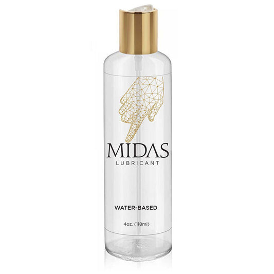 Midas Water Based Lube - Water Based Lubricant - 118 ml Bottle Default Title - Club X
