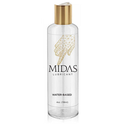 Midas Water Based Lube - Water Based Lubricant - 118 ml Bottle Little Genie