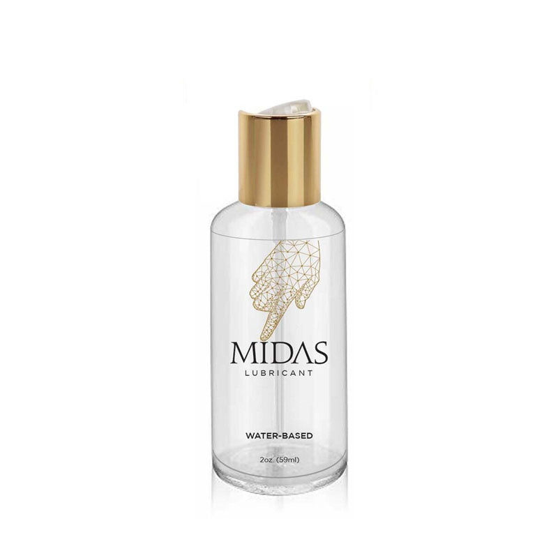 Midas Water Based Lube - Water Based Lubricant - 59 ml Bottle Little Genie