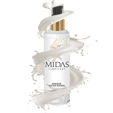 Midas Opaque Water Based Lubricant - 118 ml - Water Based Cum Lube - 118 ml Little Genie