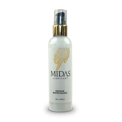 Midas Opaque Water Based Lubricant - 118 ml - Water Based Cum Lube - 118 ml Little Genie