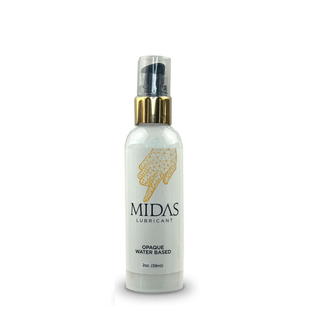 Midas Opaque Water Based Lubricant - 59 ml - Water Based Cum Lube - 59 ml Little Genie