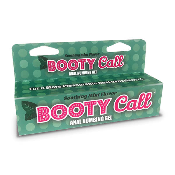 Booty Call - Mint - Mint Flavoured Anal Numbing Gel - 44 ml (1.5 oz) Tube Little Genie