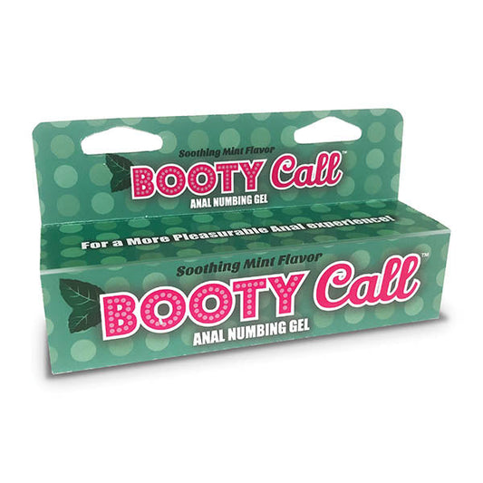 Booty Call - Mint - Mint Flavoured Anal Numbing Gel - 44 ml (1.5 oz) Tube Little Genie