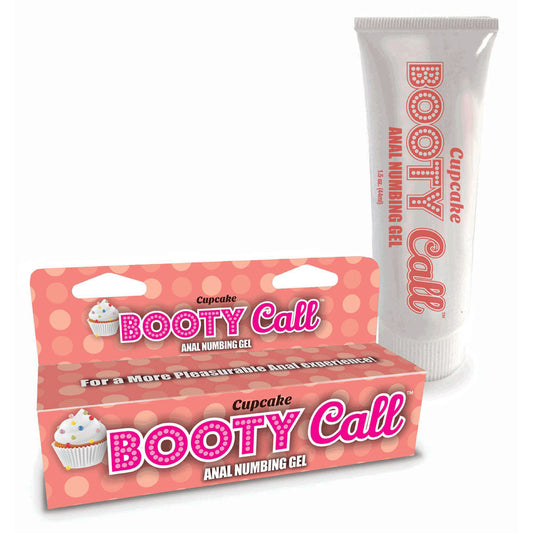 Booty Call Anal Numbing Gel - Cupcake Flavoured Anal Numbing Gel - 44 ml (1.5 oz) Tube Little Genie