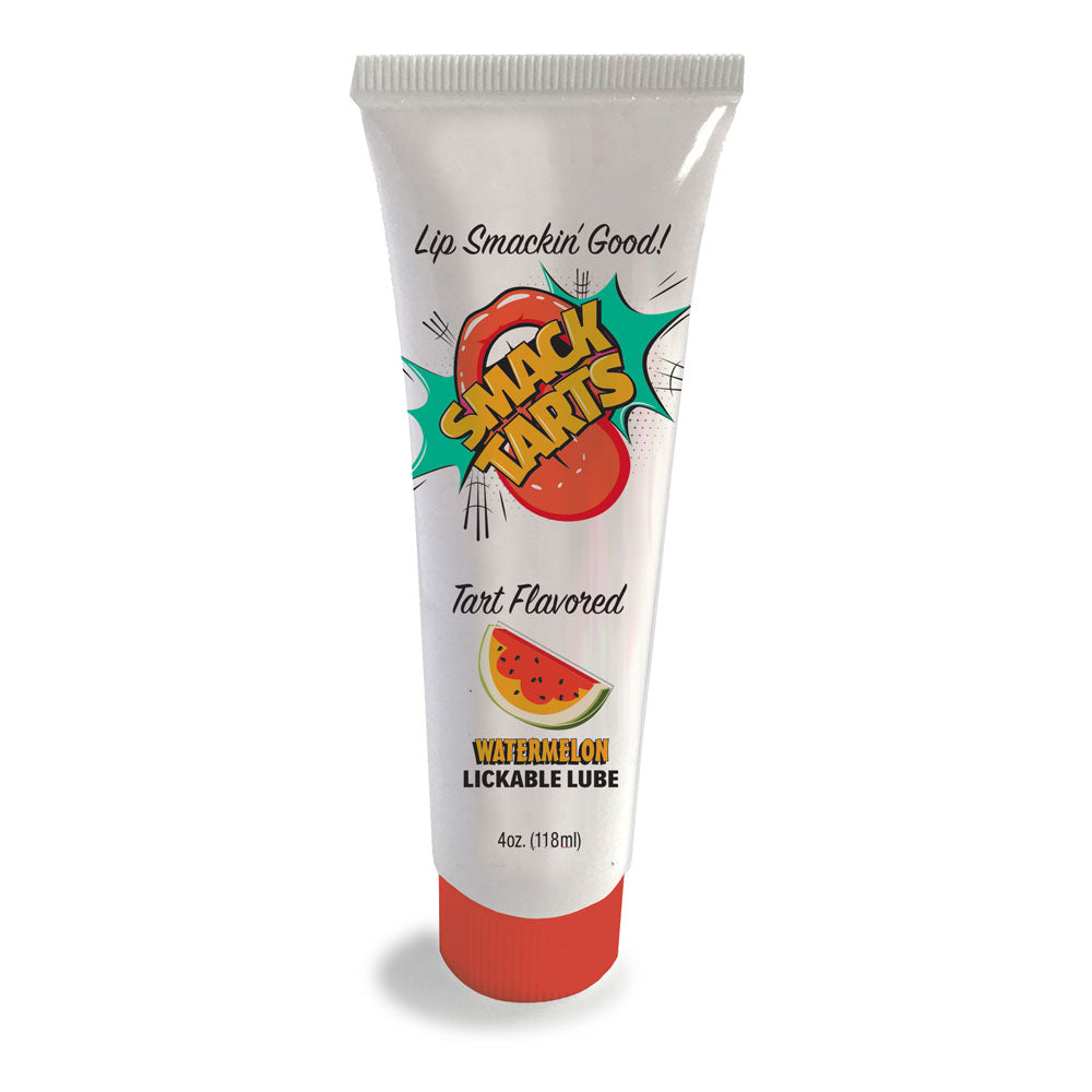 Smack Tarts - Sour Watermelon - Sour Watermelon Flavoured Lubricant - 120 ml Tube Little Genie