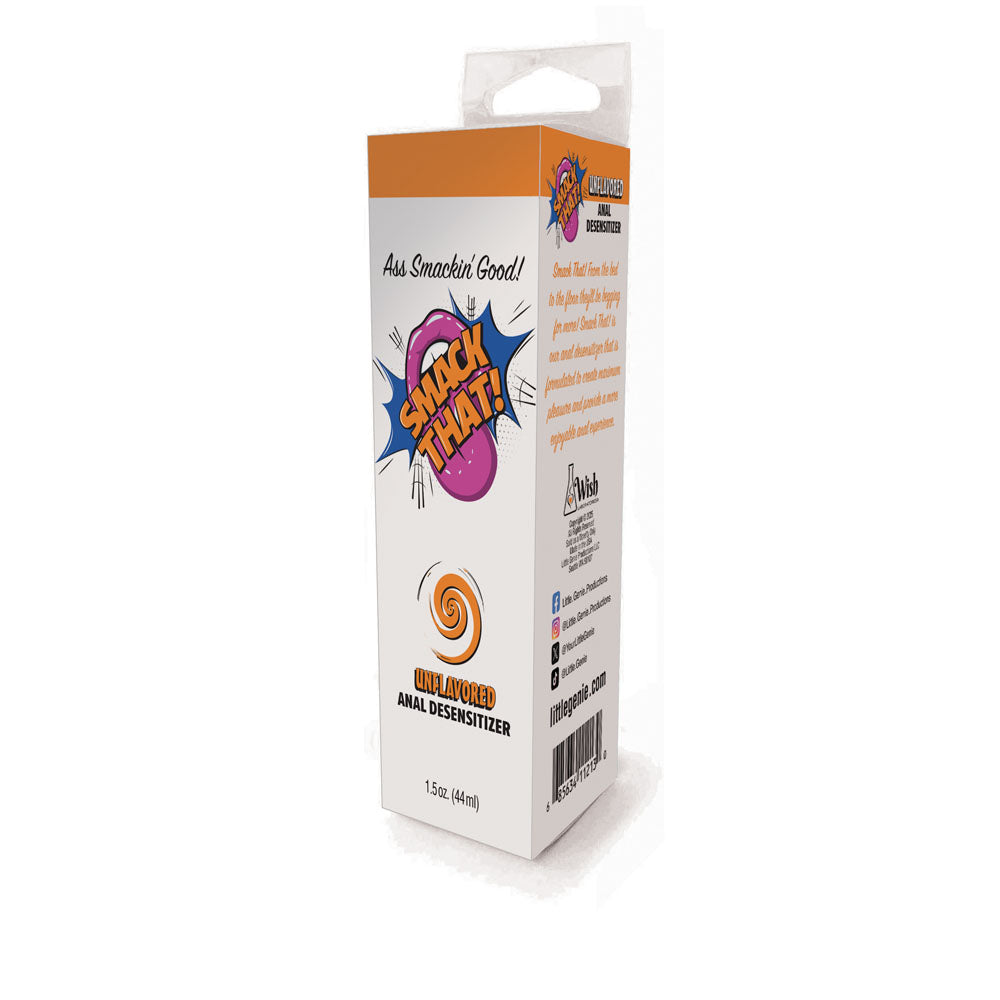 Smack That! Anal Desensitiser - Unflavoured - Unflavoured Anal Desensitiser - 44 ml Tube Little Genie