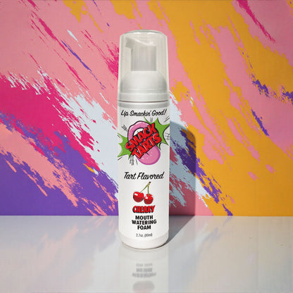 Smack Tarts Mouthwatering Foam - Cherry - Sour Cherry Flavoured - 80 ml Bottle Little Genie