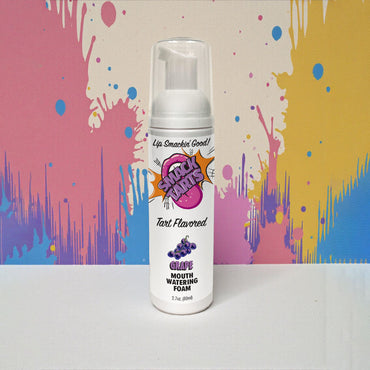Smack Tarts Mouthwatering Foam - Grape - Sour Grape Flavoured - 80 ml Bottle Little Genie