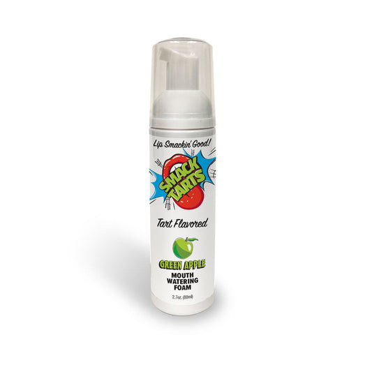 Smack Tarts Mouthwatering Foam - Green Apple - Sour Green Apple Flavoured - 80 ml Bottle Little Genie