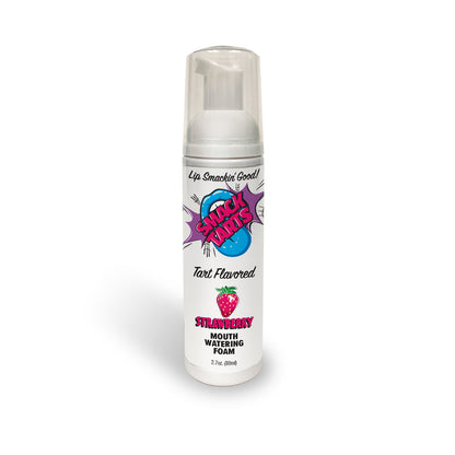 Smack Tarts Mouthwatering Foam - Strawberry - Sour Strawberry Flavoured - 80 ml Bottle