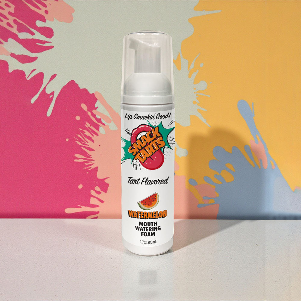 Smack Tarts Mouthwatering Foam - Watermelon - Sour Watermelon Flavoured - 80 ml Bottle Little Genie
